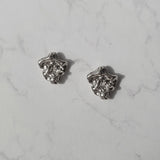 ビンテージフラグメントピアス - シルバー
