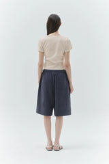 KIRSH PLAIN SLIM FIT T-SHIRT - IVORY