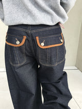 Repocket Non-Fade Balloon Denim (1c)