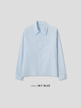 Le Cropped Shirt (3color)