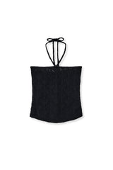 knit top (black)