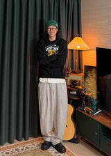 Essential One-Tuck wide pants 3COLOR