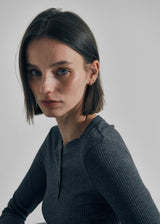 [925 silver] Deux.silver.183 / fort earring (gold)