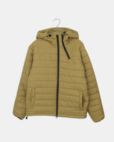 Monning String Two-Way Hooded Oversized Lightweight Puffer Jacket