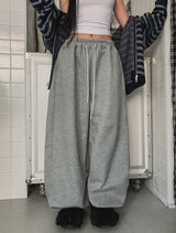 Tully Brushed Side Pintuck Balloon Jogger Pants