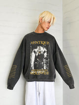 VENTIQUE ピグメントナイトメアスウェットシャツ 1colors