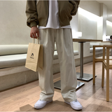  Wonderant Cotton Chest Banding Wide Pants  