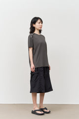 Road Slim Button Top (2color)