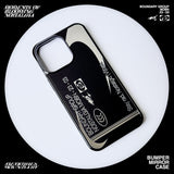 ノスタルジックビビズバンパーミラーフォンケース (Black)