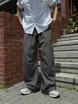 Oen Nylon Roll-Up Shirt