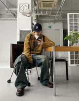 No.0931 LVN velvet hood ZIP-UP (3color)