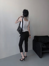 summer capri pants (2color)