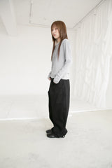 cotton curve balloon pants(2colors)