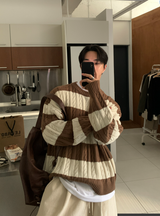  A-ekid Knock Dangara Overfit Knit