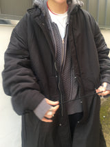 Two Way Cozy Textured Knit Hood