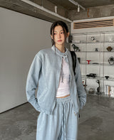Buel Pigment Snap Semi Crop Zip-Up