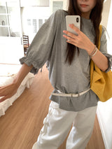 SILKY PUFF TEE (3C)