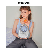 muva.サマー レザー クロスボディ ミニ バッグ