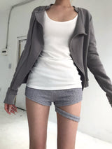 WRINKLE TEXTURE SHORTS