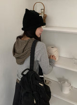 Maltane Cats Knit Beanie