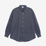 SHIRRING VOLUME CHECK SHIRT