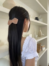 ドローイングリボンヘアピン (4color)