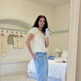 Sunday Puff Blouse (yellow)