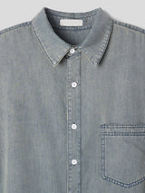 Needs Overfit Washed Denim Shirt