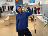 SLUB HOOD ZIP-UP
