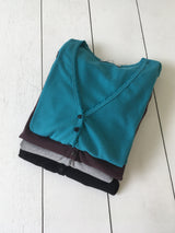 Dvain Lace Deep V-Neck Cardigan