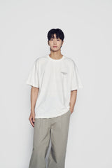 24FW SNOW BEAR SHORT SLEEVE T-SHIRT CREAM