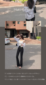 【MADE】Bootcut slacks(short,long)