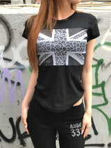 ロンドンレオパードTシャツ