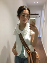 Kin Life Collared Blouse (2color)