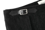 Classic pleats skirt - black