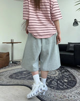Medi Curve Sweat Bermuda Pants