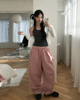 Tain Brushed Pigment Training Pants Set