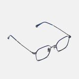 Knouun Square titanium glasses CODE. 101. B Gray