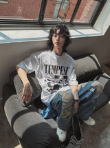 Funky Damage Wide Denim Pants
