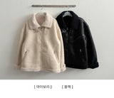 Jiu Buckle Point Overfit Mustang Jacket