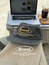 FFOUND WASHED FLAT BRIM CAP / NAVY