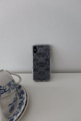 ラブウィズレースゲルハードケース (dark ver.grey)