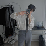 ASCLO レザーワンタッチタイ (2color)