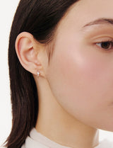 26SS★ Truly Essence 14K Stone Point Earrings