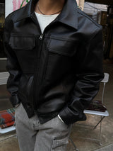 Poder leather jacket