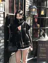 【BELLIDE MADE】Rowin ハイネックムートンベスト