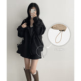 Coco String High-Neck Snap Field Jumper (4 colors)