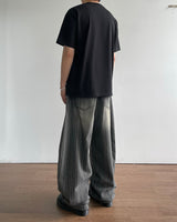 Haku Stripe Denim Pants