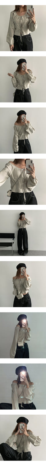 [3-tier length] [S–2XL] デュミンズローリンブインシジョンステッチサイドタックワイドデニムパンツ