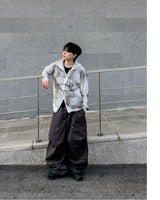 Doblen Rivet Balloon Cotton Pants